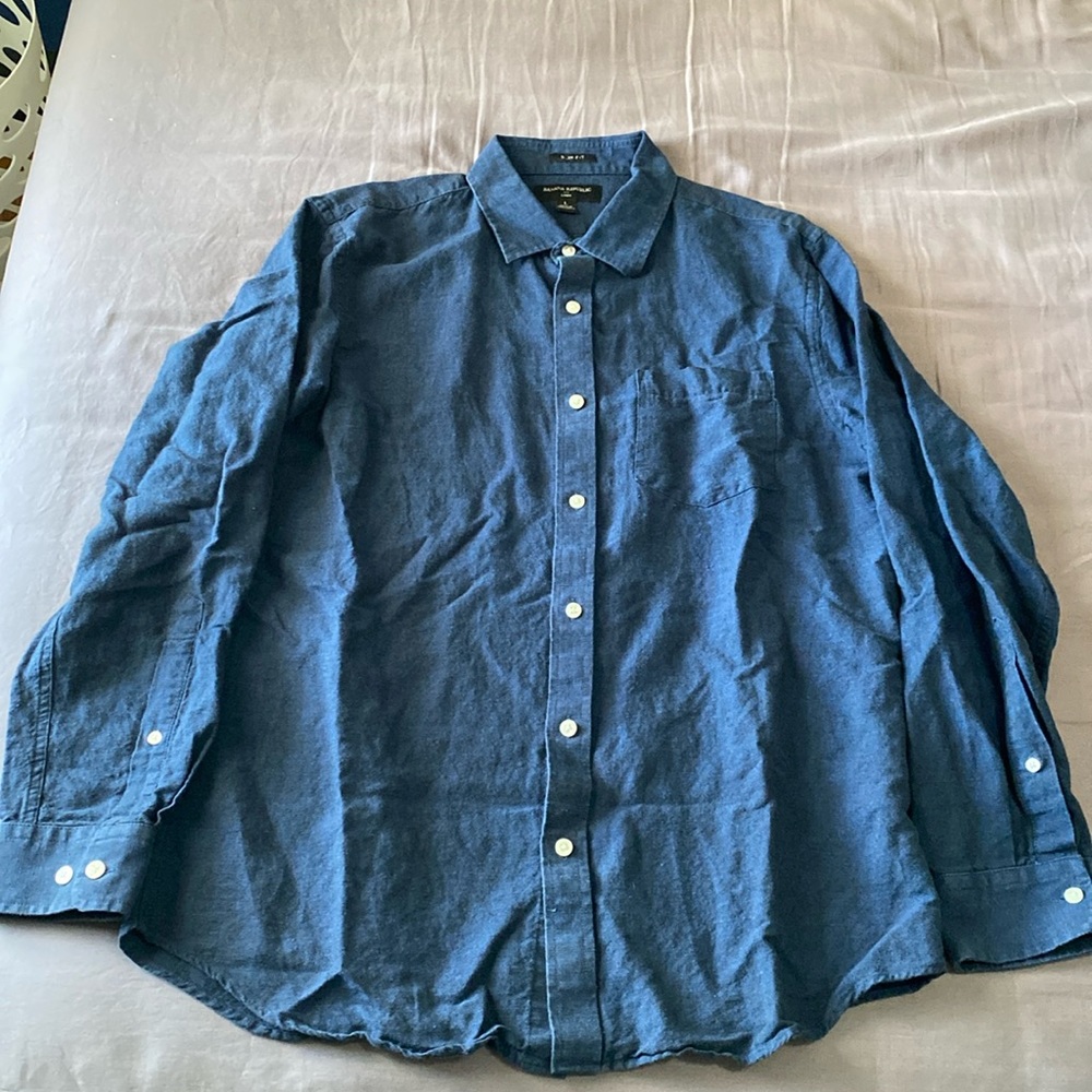 Banana republic linen shirt